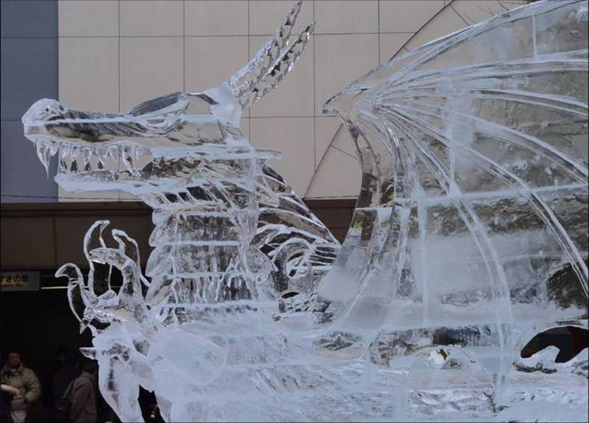 Леденая скульптура